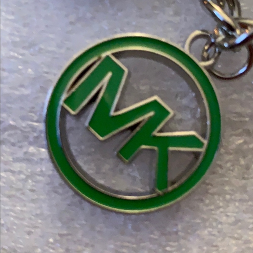 Michael Kors Silver Multi-Color Keychain / Charm. - Picture 4 of 8